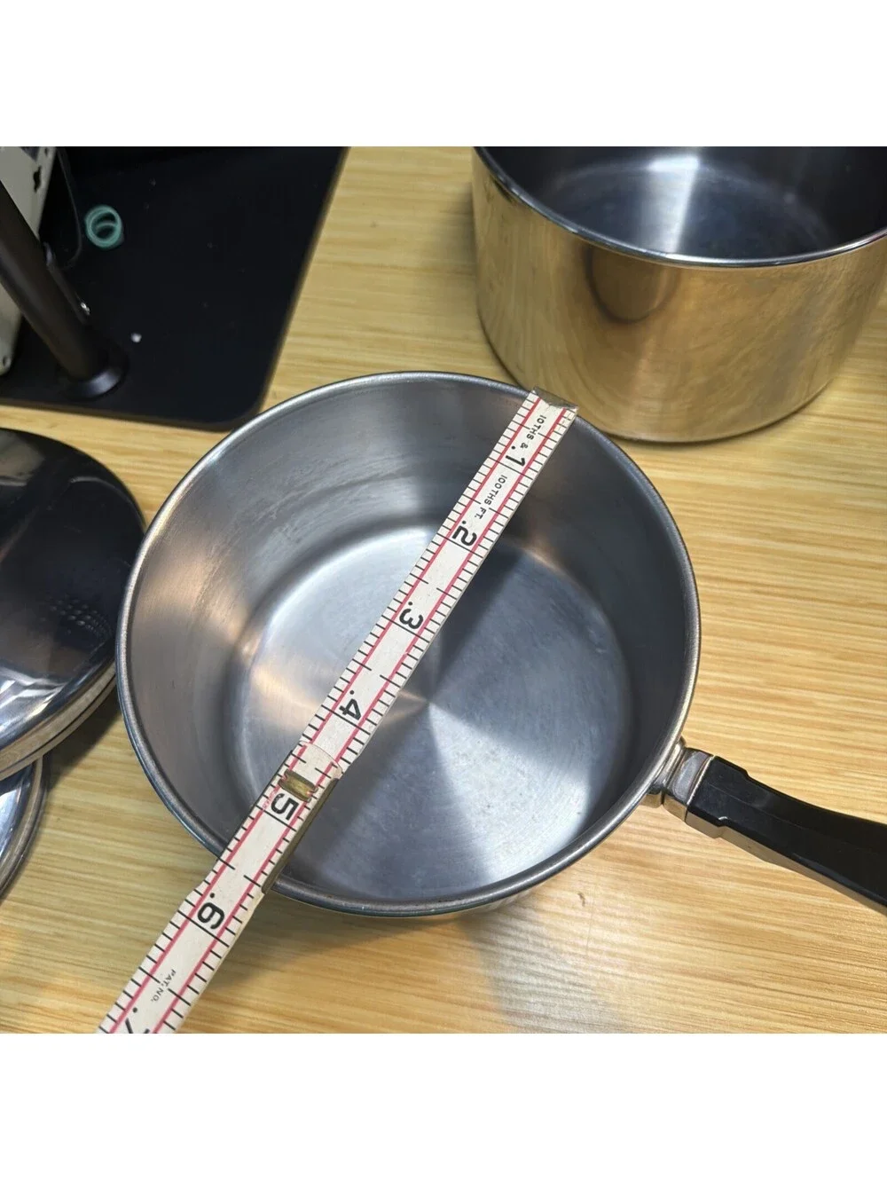 2 Vintage Farberware pots 2qt & 3qt Stainless steel with lids*